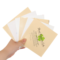 Sacs à sandwich en papier kraft écologiques à double ouverture personnalisés, de qualité alimentaire, résistants à la graisse, pour hamburgers et pain