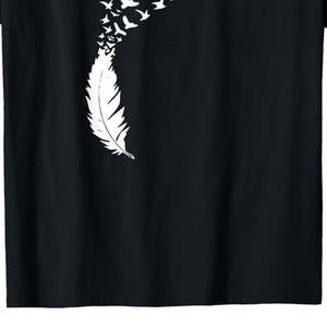 เสื้อยืดผ้าคอตตอนพิมพ์ลายคุณภาพสูงสำหรับผู้ชายทรงโอเวอร์ไซส์ทำจากผ้าฝ้าย100% 220 GSM - Product Image 5