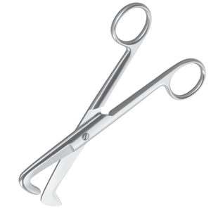 Tijeras Quirúrgicas Curvas de Acero Inoxidable de Alta Calidad para Episiotomía - Product Image 4