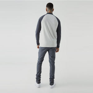 T-shirt formel homme tricoté léger et respirant à col roulé, 240g, haute qualité, tendance, vente en gros OEM pour l'été - Product Image 3