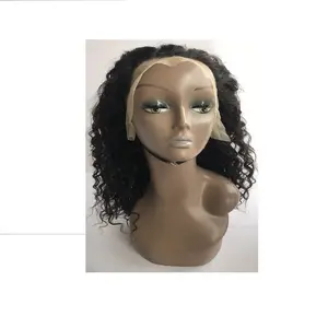 Xuất Khẩu Top Bán 100% Campuchia Nguyên Liệu Remy Chưa Qua Chế Biến 16 ''Sóng Nước 13X4 Phía Trước Tóc Giả Duy Nhất Nhà Tài Trợ Tóc Bán Buôn Giá Danh Sách - Product Image 1