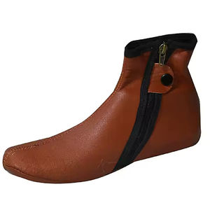 Chaussettes en cuir confortables au design personnalisé Chaussettes en cuir de haute qualité fabriquées au Pakistan pour le prix de gros pas cher - Product Image 6