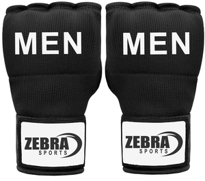 Guantes de gel de boxeo tailandés Medio dedo Envolturas Manos Boxeo para resistir y luchar Guante de boxeo Dos en uno Venta caliente - Product Image 1