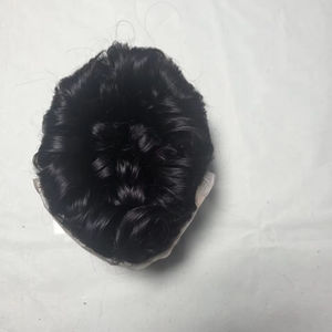 Taz Hair MGM Model Perruque Toupet pour Homme en Cheveux Humains Remy Indiens, Lace Front, Ondulation Water Wave, Souple, Systèmes de Prothèses Capillaires - Product Image 6