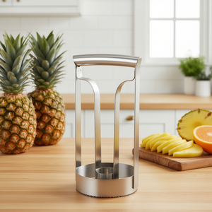 Cortador de Piña Manual de Acero Inoxidable 0615621, Herramienta para Frutas y Verduras de Ghidini Cipriano - Product Image 3