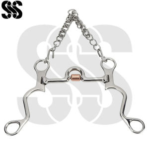 Mors de cheval en acier inoxydable 2026, qualité usine, durable, léger, double action, couleurs personnalisables, service OEM, haute qualité - Product Image 4