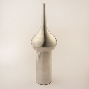 Silver Finished Handcrafted Metal Minaret Mosque Decoration Table <b>Top</b> Ramadan Eid Diwali Special Elegant 3D Durable Centrepiece - Product Image 1