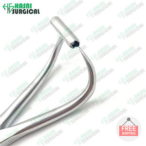Fórceps de reducción ósea Guía Agujero Puntiagudo Manual Alemán Acero inoxidable Veterinario Instrumento quirúrgico ortopédico CE ISO - Product Image 6