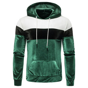 Sudadera con capucha de terciopelo para hombre más vendida, jersey de manga larga, tela suave, cálida, Sudadera con capucha de invierno con bolsillo de canguro - Product Image 1