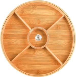 Bandeja de Madera Ecológica para Almacenar Frutos Secos, Caja de Regalo para Fiestas - Product Image 5