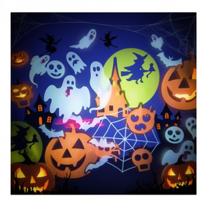 40731 Film de projecteur de Noël avec sujets interchangeables pour la décoration d'Halloween - Product Image 3