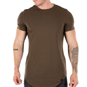 2023 Fabricado en fábrica Mejor ropa de verano Camisetas transpirables para hombres Patrón sólido de gran tamaño Más vendidos en precio al por mayor - Product Image 6