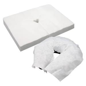 Fundas Desechables Ultra Suaves y Lujosas para Reposacabezas de Masaje, Antiadherentes, Ecológicas, Transpirables, de Tela No Tejida, para Mesas de Masaje - Product Image 1