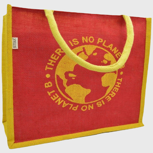 Logo personnalisé de haute qualité sac à provisions en jute sac en toile de coton article personnalisé Style motif lettre Promotion UK - Product Image 1