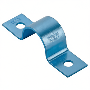 VORMANN Blue Zinc-Plated Steel Pipe Clamp 49mm (1 3/4") for Pipes Pack of 10-<b>Hooks</b> & <b>Rails</b> - Product Image 3