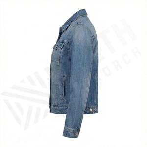 Ensemble veste et pantalon en jean pour femmes, décontracté, coupe slim, design personnalisé, jeans streetwear, tenue élégante, vêtements de mode, personnalisé - Product Image 3