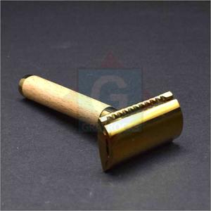 มีดโกนขอบไม้โกนหนวดแบบปลอดภัยสำหรับผู้ชายด้วยมือคุณภาพระดับพรีเมียม - Product Image 4