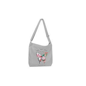 Bolso de compras de gran capacidad con estampado personalizado ecológico de algodón más vendido a precio mayorista - Product Image 1
