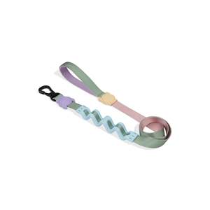 Laisse pour chien rembourrée à motif uni pêche 2.0 - Product Image 1