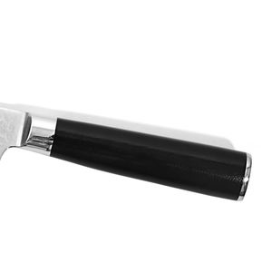 Venta al por mayor personalizado de calidad superior OEM ODM servicio profesional Damasco japonés cuchillos cuchillo de cocina con mango negro G10 - Product Image 4
