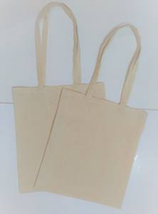 Poignées de sac en coton uni calicot personnalisables réutilisables pour le stockage des emballages cadeaux Logo imprimé disponible différentes tailles 2025 - Product Image 5