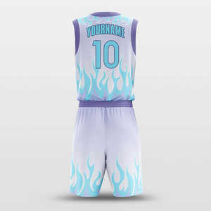 2025 ensemble d'uniformes de basket-ball pour hommes de haute qualité sur mesure Logo respirant Sublimation tenue de basket-ball personnalisée personnalisée - Product Image 6