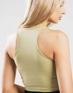 Nouveau débardeur taille haute pour femmes tissu doux Logo personnalisé prix de gros d'usine pas cher services OEM 2025 - Product Image 4