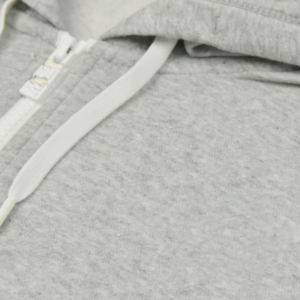 Sudaderas con cremallera personalizado con estampado de algodón French Terry Vintage lavado desgastado lavado ácido de gran tamaño recortado sudaderas con capucha para hombres - Product Image 4