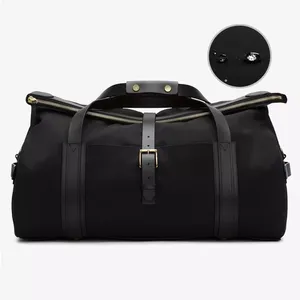 Custom <b>Leather</b> Duffle Gym <b>Bag</b> 2026 Genuine <b>Leather</b> ECO Heavy Duty Large Fitness Travel Duffle <b>Bag</b> <b>Soft</b> Handle Zipper Closure - Product Image 1