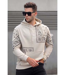 Sudadera informal de alta calidad para hombre, con estampado moderno y capucha holgada, de Bangladesh. - Product Image 3