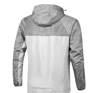 Veste coupe-vent à capuche pour homme sur mesure, de qualité supérieure, imperméable, légère, respirante et coupe-vent - Product Image 6