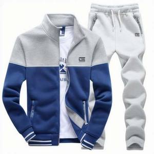 Directo de la industria al por mayor en línea deportes casual liso de alta calidad logotipo personalizado cremallera hasta chándal polar - Product Image 1