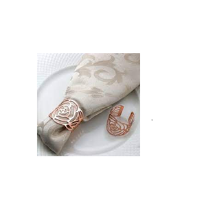 Copper Napkin <b>Ring</b> Holder in Round Shape for Wedding Dinners Parties and Customized Size <b>Cheap</b> Price and Hot Sale - Product Image 2
