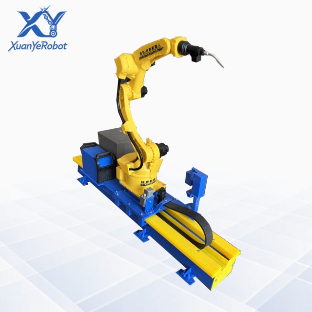 Industrial Robotic Arm 6-Axis Dynamic Model-0.5 kW Power Automated Manufacturing Cell Simulation Desktop Display Educational