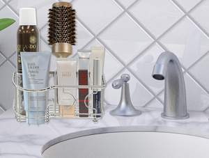 ที่ใส่แปรงสีฟันเหล็กคุณภาพสูงที่วางยาสีฟันที่วางยาสีฟันแบบทันสมัยสำหรับใช้ในห้องน้ำ - Product Image 2