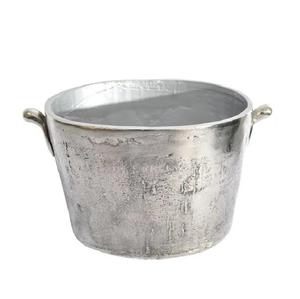 Poignées à bouton fabriquées à la main dernier refroidisseur de vin impression de Logo personnalisé seau à glace en aluminium coulé refroidisseur de Champagne personnalisable - Product Image 4