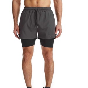 Pantalones Cortos Deportivos de Secado Rápido para Gimnasio con Bolsillos, para Entrenamiento de Tenis, Atléticos, con y sin Forro, Venta al Por Mayor - Product Image 2