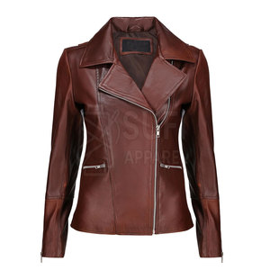 Vestes en cuir pour femmes de haute qualité, nouveau design, hiver, coupe-vent, manches longues, personnalisables, haute performance - Product Image 1
