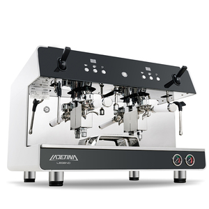 Cafetera Profesional Original Nueva de 2 Grupos, Blanca, 12L, Cabezal de Preparación E61, Cafetera Comercial - Product Image 1