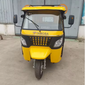 Nuevo Tuk-Tuk de tres ruedas a gasolina, triciclo de pasajeros abierto de 150cc y seis plazas, disponible en stock. - Product Image 4