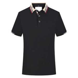Polo en microfibre de haute qualité pour hommes, confortable et respirant, à manches courtes, pour adultes, polo de couleur unie en gros - Product Image 6