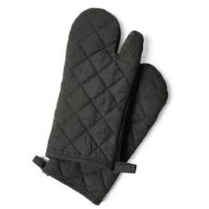 Ensemble de gants de cuisine personnalisés en coton à séchage rapide avec logo à motifs Gants de chef en toile promotionnels résistants à la chaleur - Product Image 5