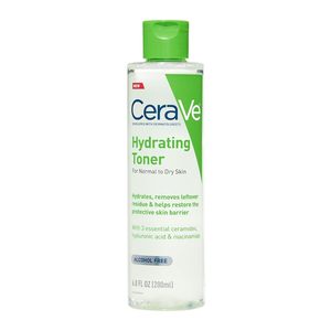 Ceraves โทนเนอร์ให้ความชุ่มชื้นสำหรับใบหน้าไม่มีแอลกอฮอล์ด้วยกรดไฮยาลูโรนิกไนอะซินาไมด์และเซราไมด์สำหรับผิวแห้งที่บอบบาง - Product Image 2