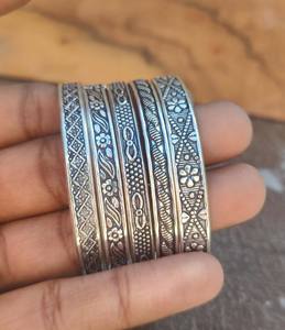 925กำไลบาฮามาสแบบย้อนยุค5ชุดสำหรับผู้หญิงเครื่องประดับแฟชั่นขายส่ง - Product Image 3