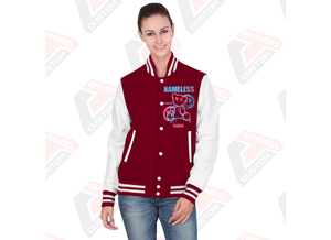 Blouson universitaire en toile pour homme, style décontracté urbain, col montant, nouvelle mode, impression personnalisée, respirant, devant imprimé – Meilleures ventes - Product Image 3