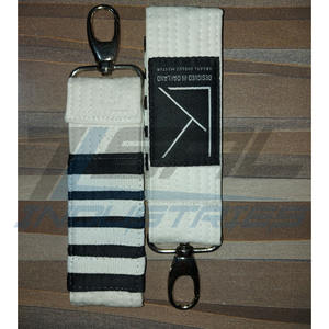 Jiu jitsu porte-clés étiquette personnalisée karaté taekwondo arts martiaux bjj porte-clés fabriqués au pakistan - Product Image 1