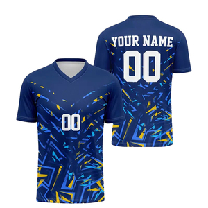 Maillot de football pour hommes de haute qualité à séchage rapide et maillot de football à impression par sublimation de conception unique à vendre - Product Image 3