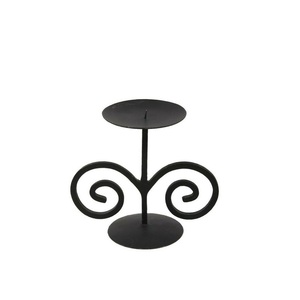 Ashion-Soporte de vela de metal pulido brillante hecho a mano, decoración para Table - Product Image 3