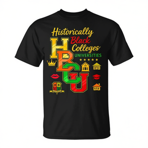 T-shirt Afrocentrica Black History HBCU per Promozioni e Supporto alle Eventi - Product Image 2
