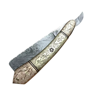 Navaja de Afeitar para Barba de Diseño Extremo, sin Cuchilla, para Recortar la Barba y el Rostro de los Hombres - Product Image 1